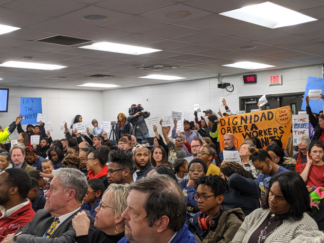 Cement Worker Asks School Board to Help With Wage Theft Case