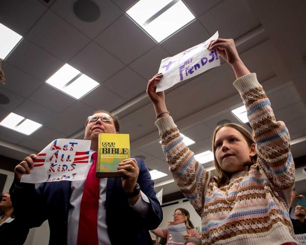 Protestor signs HB793