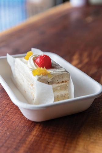 Sarabhas Creamery Indian-style cake