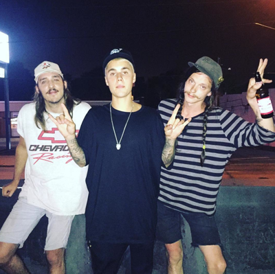 Photo of the Week: Justin Bieber Hangs out at Dino's
