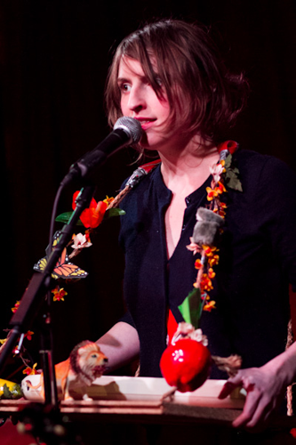 Sharon Van Etten, Jasmin Kaset & Julianna Barwick at The 5 Spot, 1/22/11