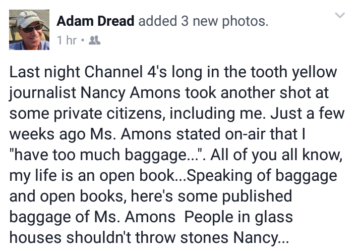 Nashville, It’s Time to Blackball Adam Dread
