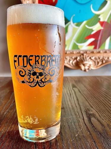 A pint at Elderbrew