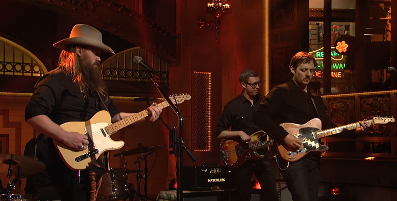 Watch Chris Stapleton and Sturgill Simpson Rock Out on <i>SNL</i>