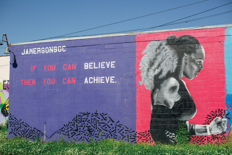 Muralist Charles Key Wants to Teach Kids That Art Can Be a Way to Dream