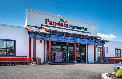 The exterior of Pan-Asia Supermarket in Antioch