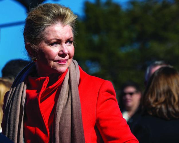 U.S. Sen. Marsha Blackburn at the second inauguration of Gov. Bill Lee, January 2023