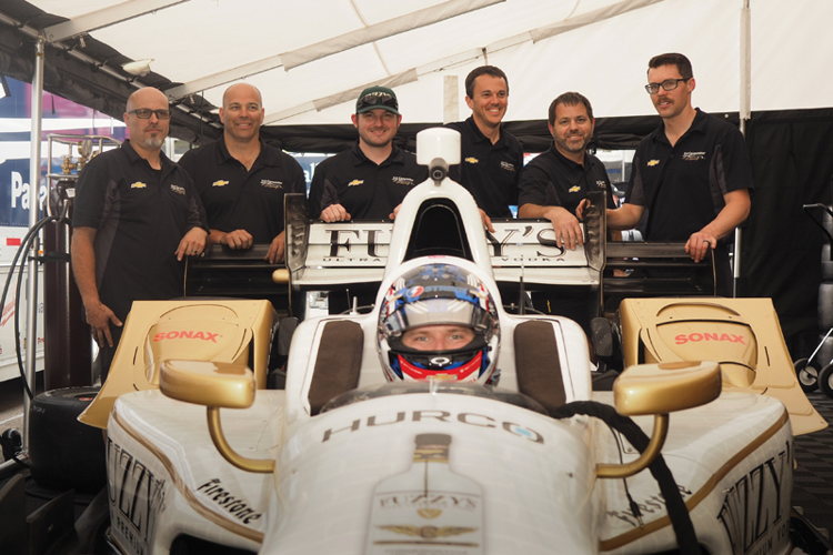 Hendersonville native Josef Newgarden is starting on the front row at the 100th running of the Indianapolis 500