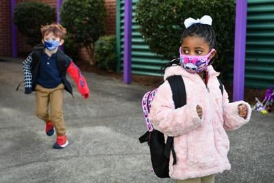 kids in masks