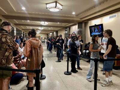 Hundreds of Nashvillians pack the Metro Courthouse to speak in favor of a bill imposing regulations on data centers in Davidson County, July 7, 2026