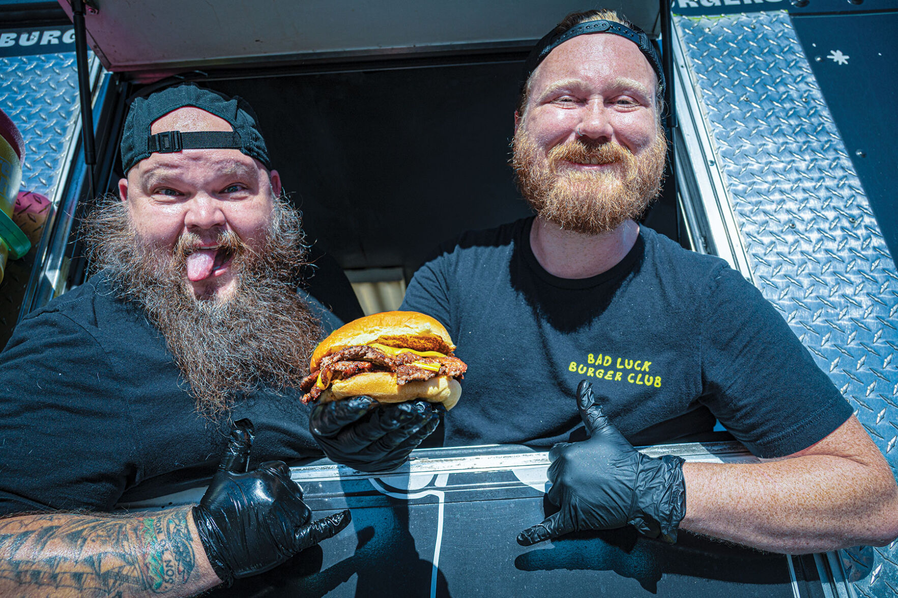 bad luck burger truck BON 2022