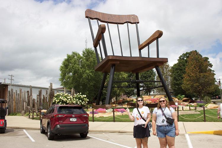 Casey's giant rocking chair