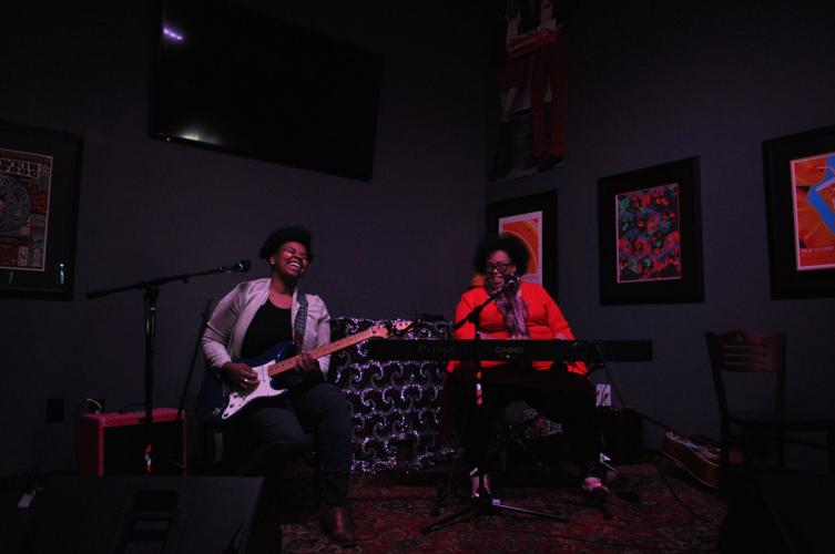 Lilli Lewis and Joy Clark at Vinyl Tap by Gabriel Barreto courtesy Country Queer.JPG