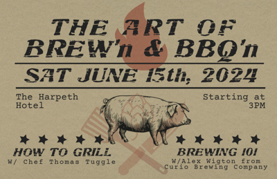 The Art of Brew'n & Cue'n