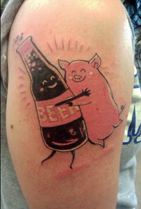 Food Tattoo: Show Us Yours at Weekly Open Thread