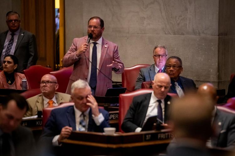 Rep. Jody Barrettt , one of the state Republicans who has opposed the Education Freedom Scholarship program, April 13, 2026