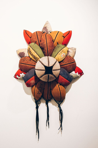 Black Ball: Brandon Donahue Slam-dunks <i>Foul Shot</i> at Seed Space