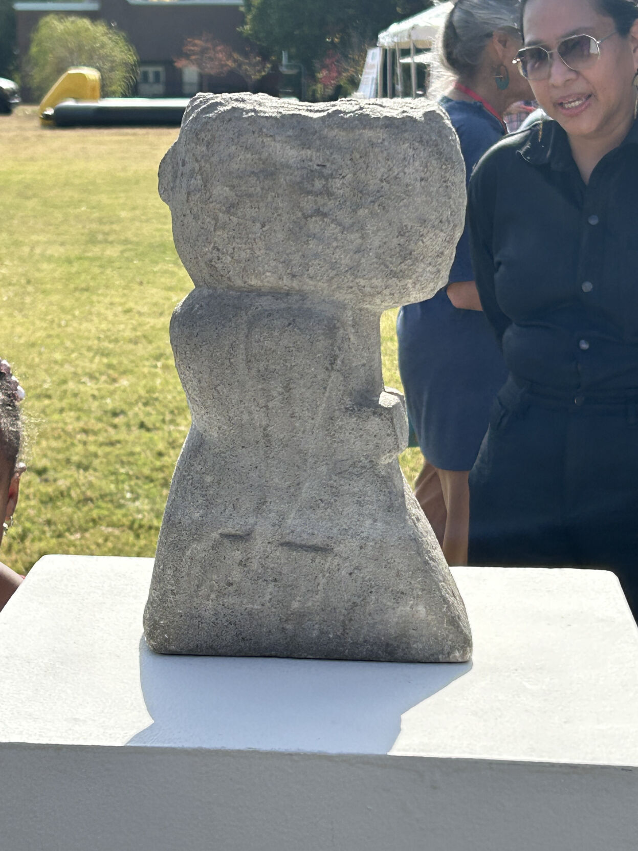 William Edmondson's "Lady With Two Pocketbooks"