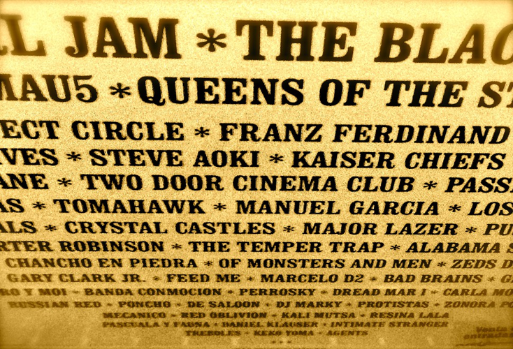 Decoding the Festival Poster Pecking Order: After the Headline Acts, Big Event Promotions Are a Font Size Free-for-All