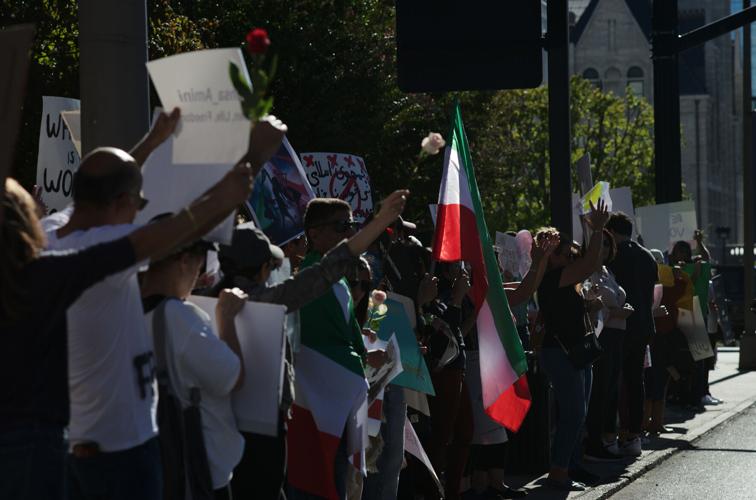 ‘Stand Up and Support the People of Iran’ Rally in Downtown Nashville, Oct. 1, 2022