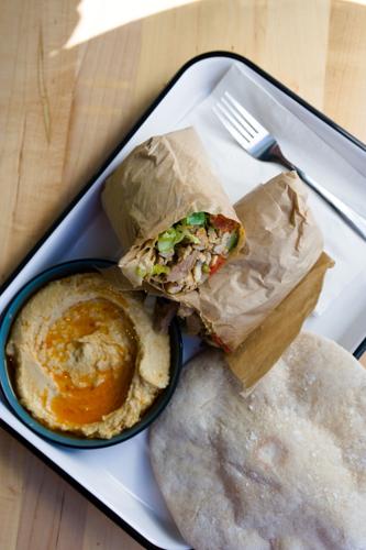 Chicken shawarma at Vega