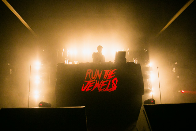 Run the Jewels Clown on Trump at Scorching Marathon Gig