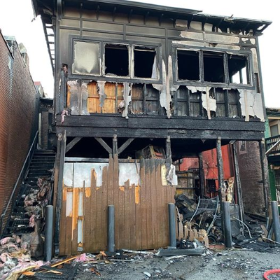 Red Pony in Franklin Severely Damaged in Early-Morning Fire