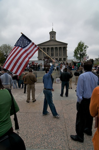 Nashville Tea Party at Legislative Plaza