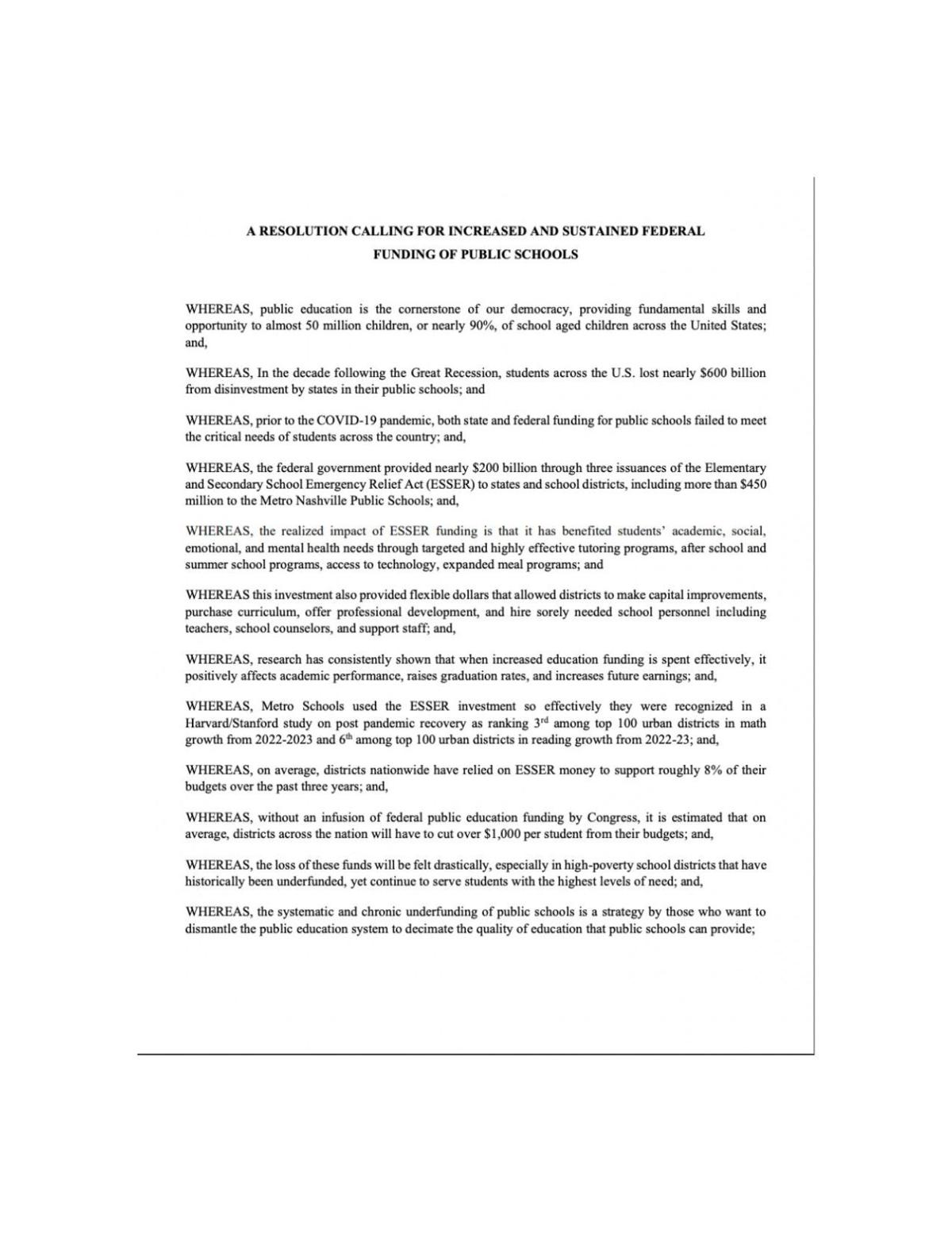 MNPS Resolution 9/24/24