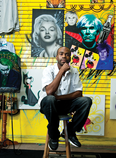 Ralph McLittle — airbrush artist, entrepreneur