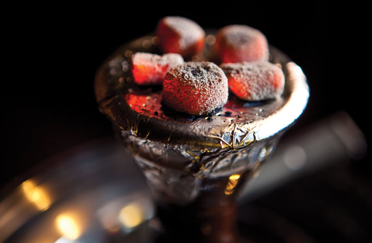 At Aladdin's on Elliston, the Music City hookah lounge is hardly a contradiction in terms