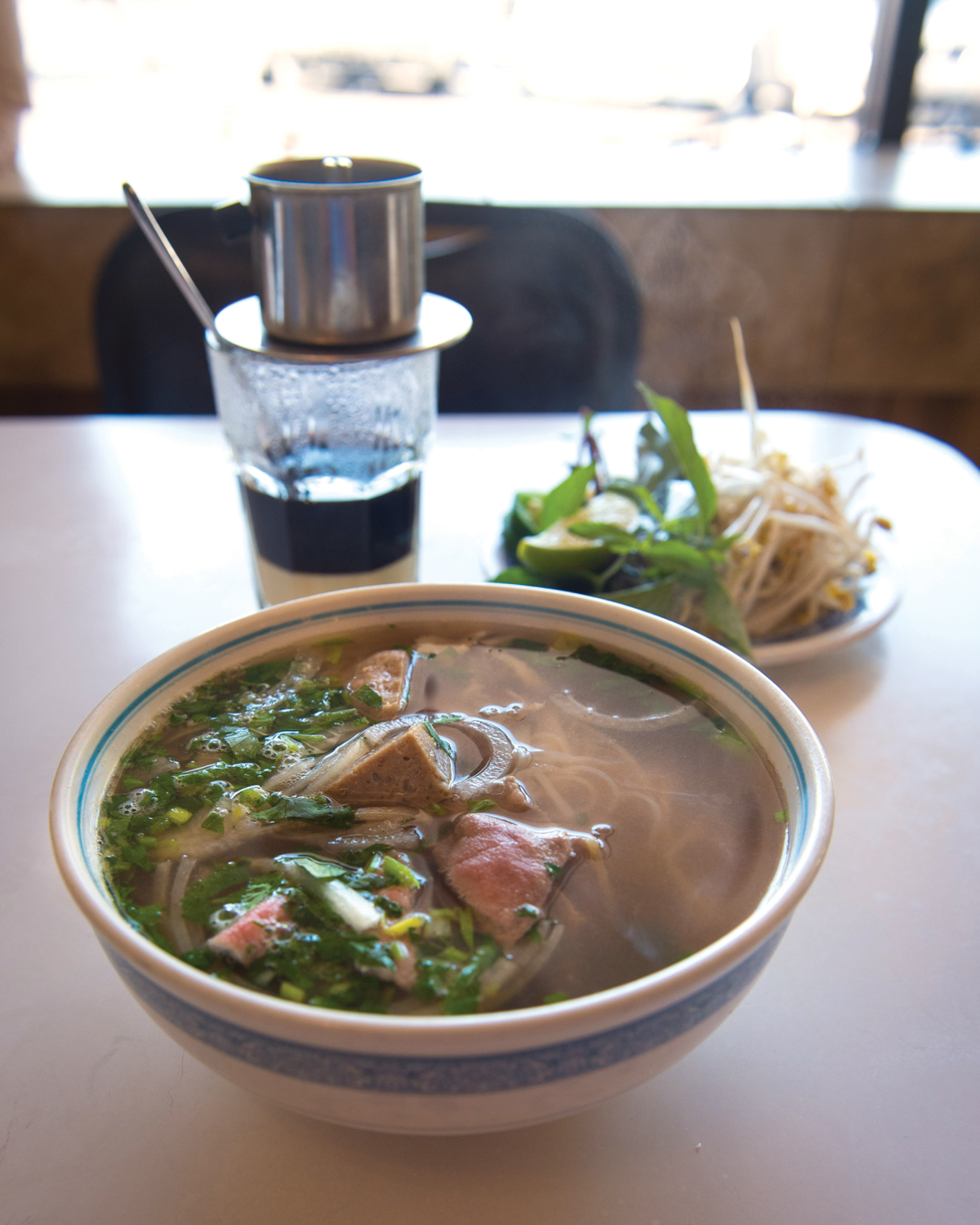 Cheap Eats: Kien Giang — Beef Pho and Hot French Coffee with Condensed Milk — $9.95