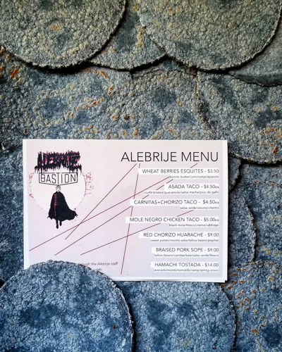 Mexican Taco-Centric Pop-Up Alebrije Continues Sunday Residency at Bastion