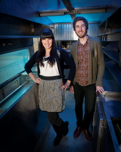 A new mobile food truck, the Grilled Cheeserie, classes up comfort food