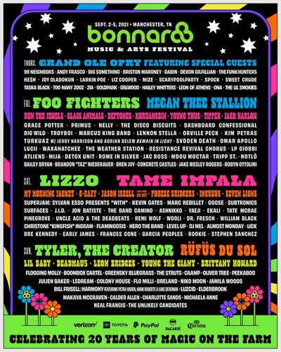 Bonnaroo new poster July 2021