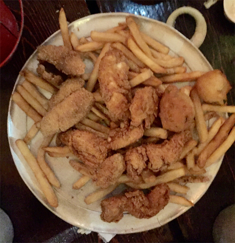 What'd You Eat This Weekend? Lemon Cake Truffles, Blue Cheese Chips, Chex Mix and SO MUCH FRIED FOOD