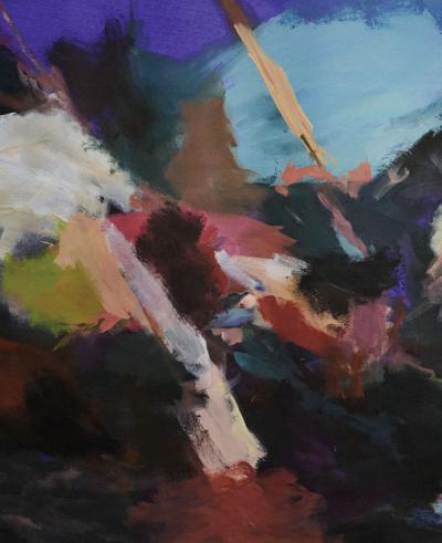 Demetrius Wilson: 'Aftershadow' at Red Arrow, the Nashville Scene’s 2026 Best Abstract Art Exhibition in Nashville
