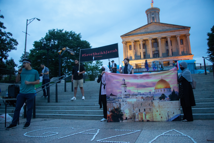 Two Nashville Events Draw Crowds in Support of Palestinians