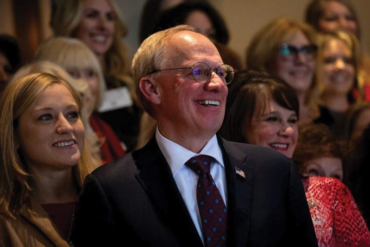 U.S. Rep. John Rose at a Republican Women of Williamson County event in Franklin, February 2025