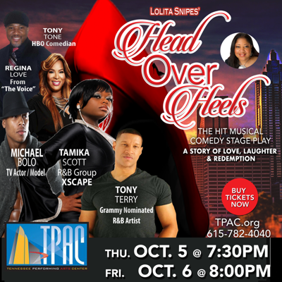 Lolita Snipes "Head Over Heels" Stage Play