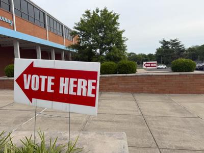 Polling sign