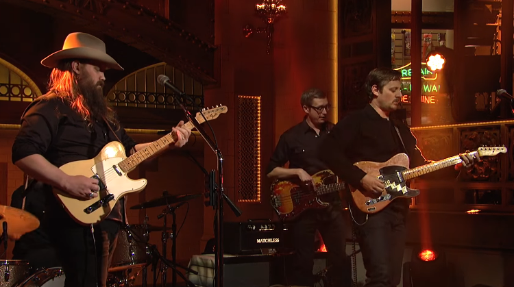 Watch Chris Stapleton and Sturgill Simpson Rock Out on <i>SNL</i>