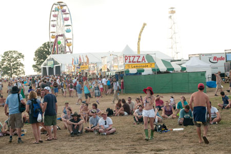 Scenes from Bonnaroo