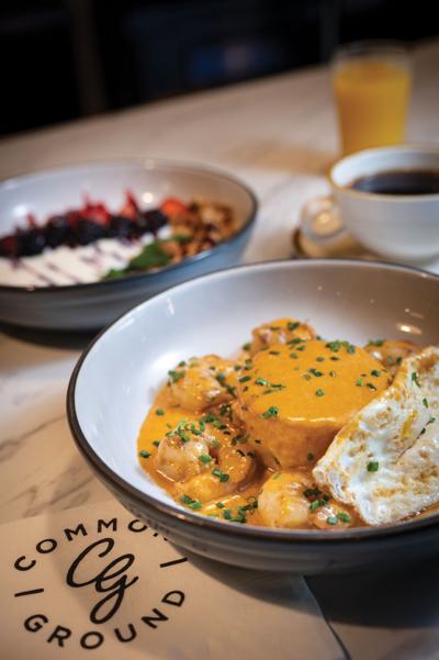 Shrimp and Grits at Common Ground