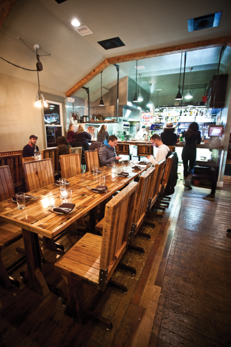 At The Treehouse in Five Points, Latin-influenced family-style dining reaches lofty heights