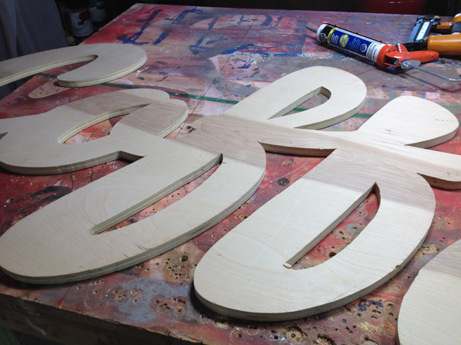 Studio Visit: Luke Stockdale's Sideshow Sign Company