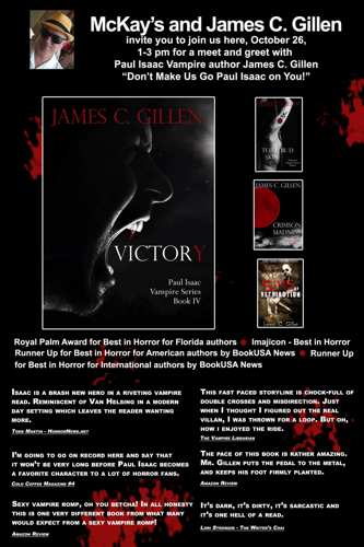 Meet & Greet with James C. Gillen