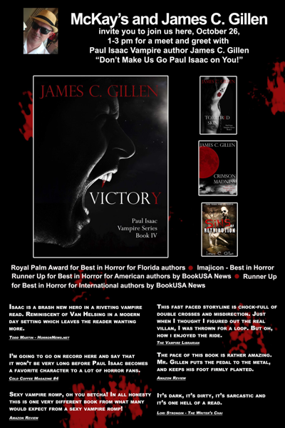 Meet & Greet with James C. Gillen