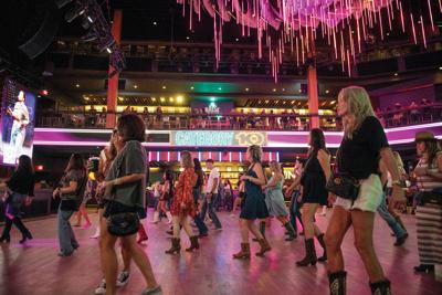 Line dancing at Category 10