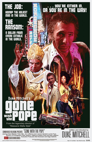 An Oscar winner goes Grindhouse with <i>Gone with the Pope</i>, the movie the Vatican doesn't want you to see